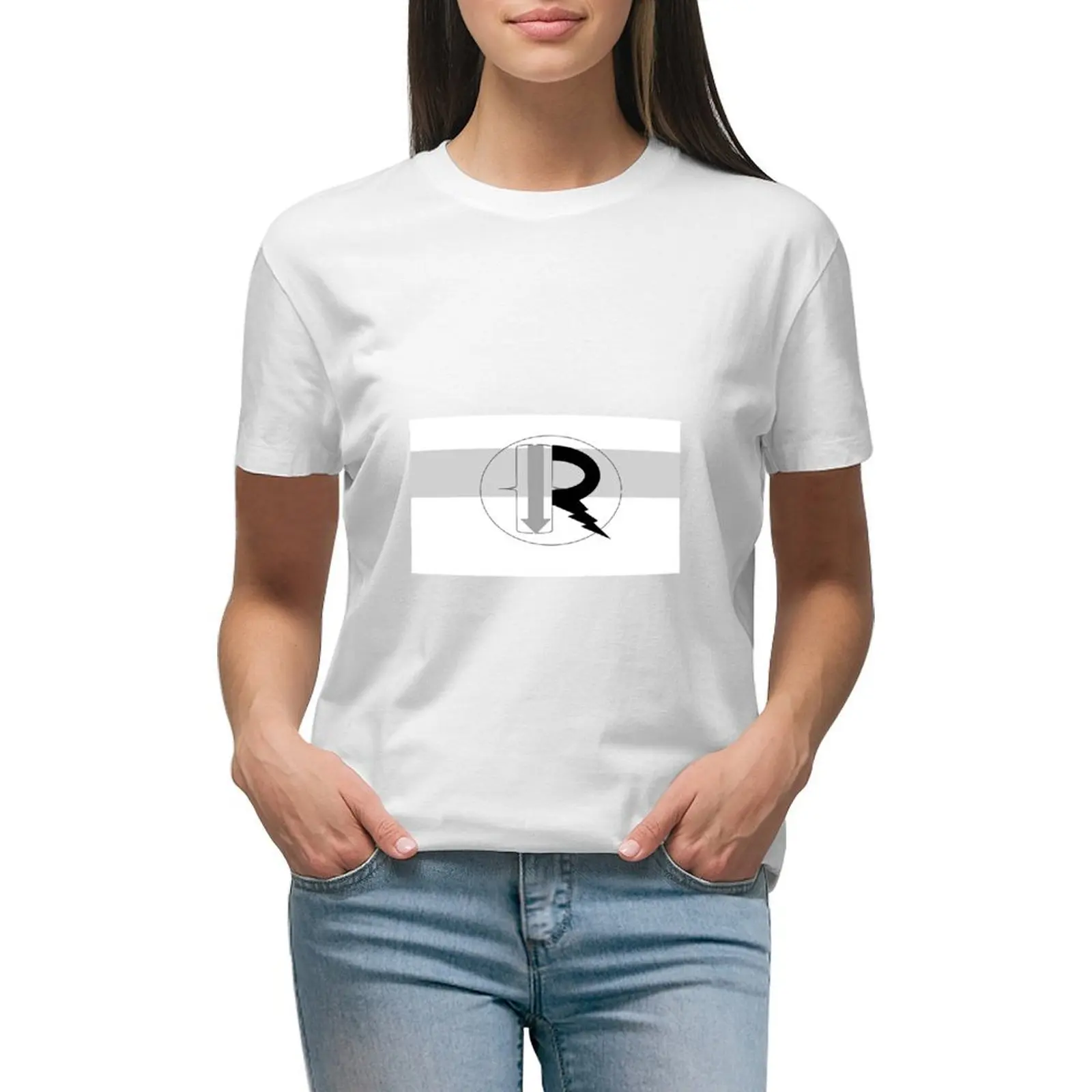 

Golf R logo T-shirt Female clothing tees vintage clothes t shirt Women