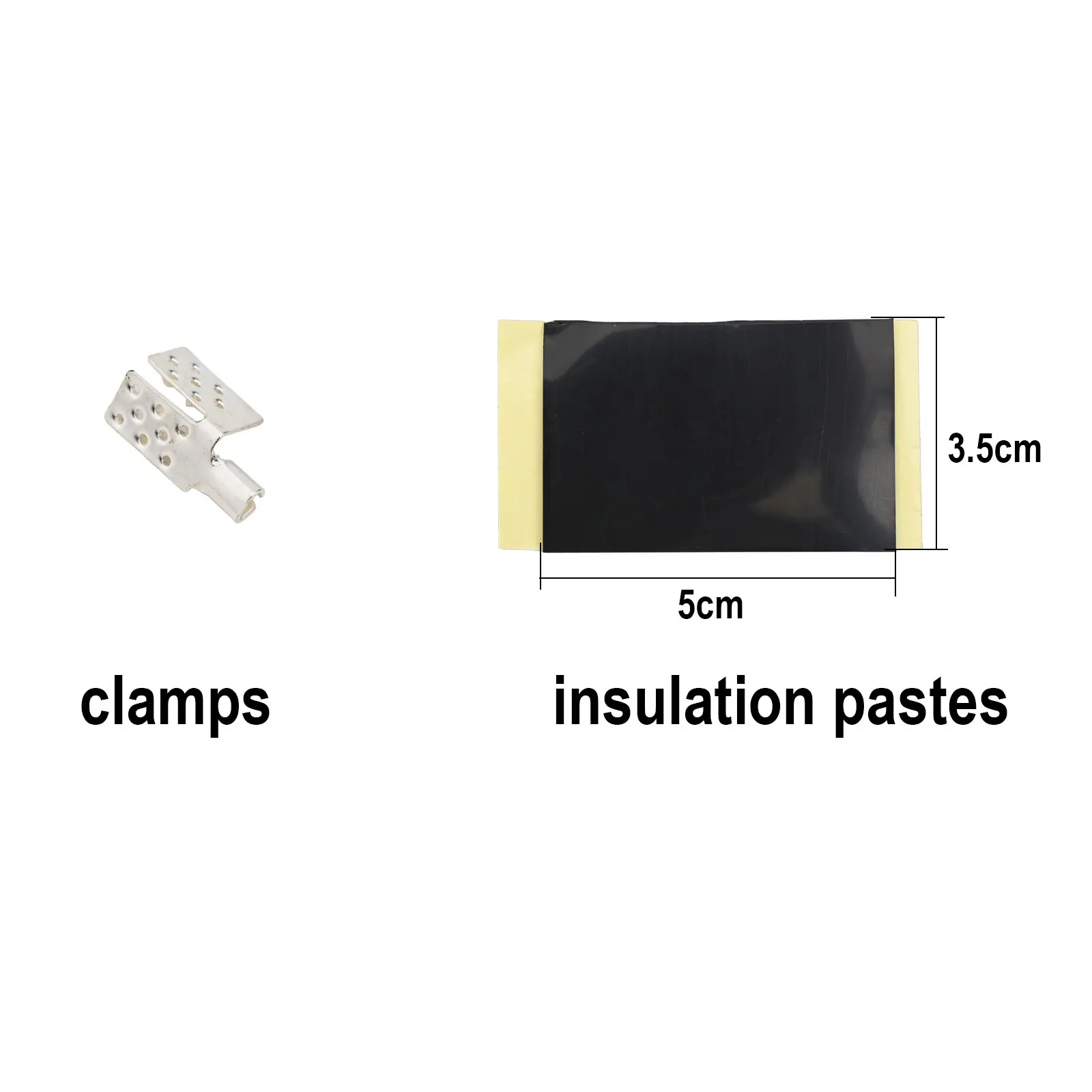 Heating Film Insulation Pastes Joints Technologies Electric Heating Film Heating Back Daub Sealed Waterproof Special Clips