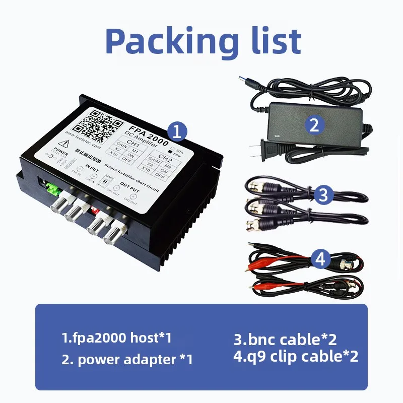 FPA1000/FPA2000 High Power Amplifier Signal Generator/DC Amplifier/Driving Coil/Oscillator