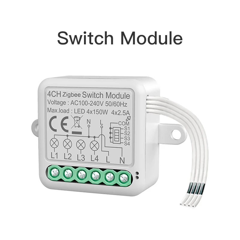 Zi 4Gang Switch