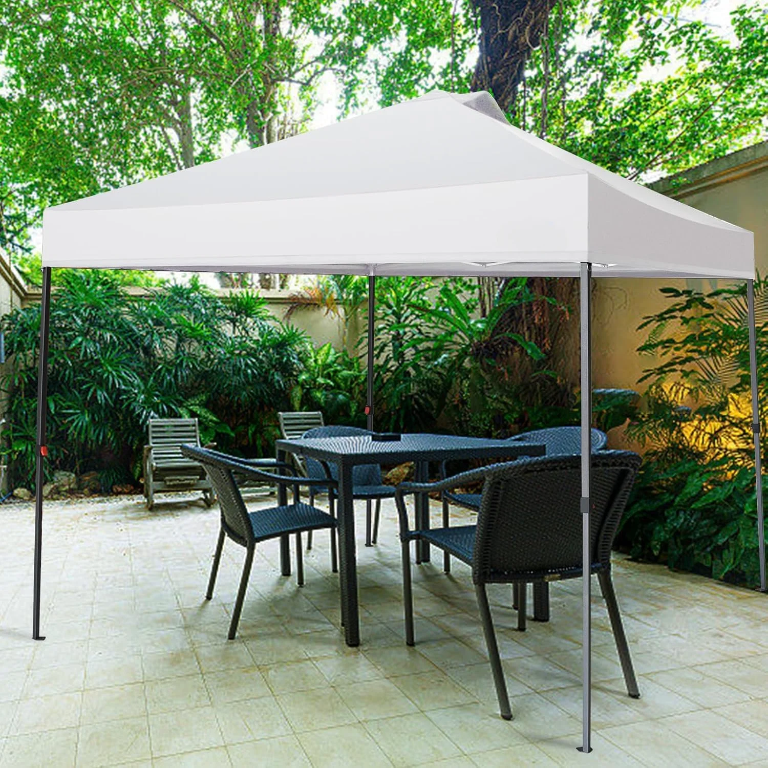 

10x10ft Pop Up Canopy Tent，Portable Shelter Canopy for Outdoor Events，Instant Canopies, Temporary Sunshade