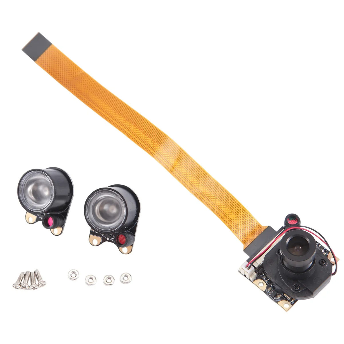 For Raspberry Pi 5/Zero/W/2W Camera Day and Night Vision IR-Cut Adjustable Focus Module, OV5647 5MP 1080P 75° Angle