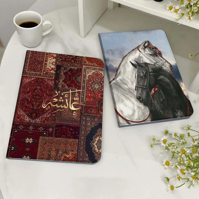 

Black White Horse Cloud Gift Tablet Case For Samsung Galaxy Tab S7 S8 S9 S10 FE Lite