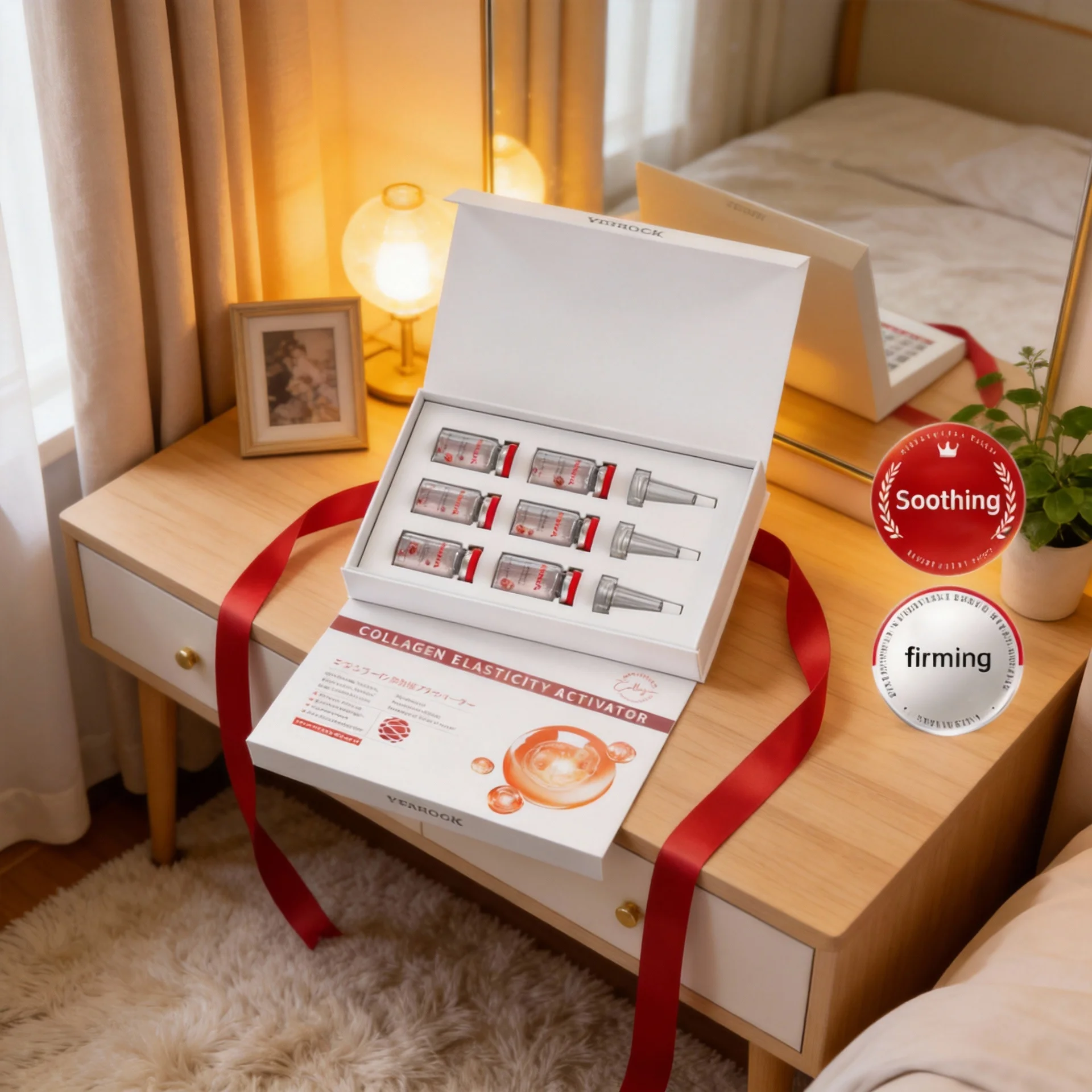 

Ruby infused collagen elastic activator - enhances and nourishes young skin