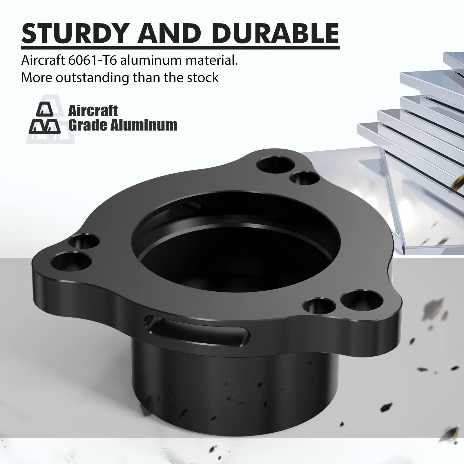 فاصل صمام تفجير جوي من BEVINSEE لسيارة Audi A3 8V/A4 B9/A5 TT Q5 RS3، لسيارة VW للجولف R Base 2.0T لقاعدة GTI 2.0T