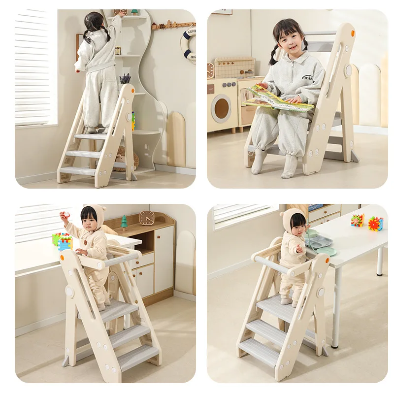 Baby Wash Table Ladder Stool Foldable Children's Climbing Foot Stool