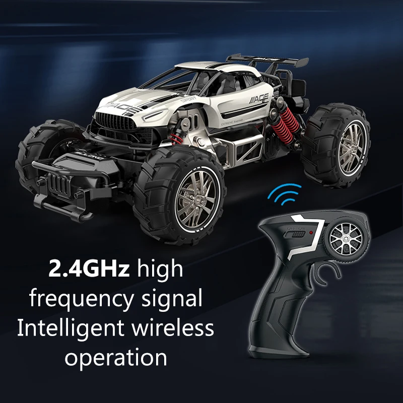 2.4GHz RC Cars 1:14 pilot Alloy Car 20 + Km/h High Speed Off Road zdalnie sterowana ciężarówka wszystkie tereny zabawki samochód wyścigowy dla