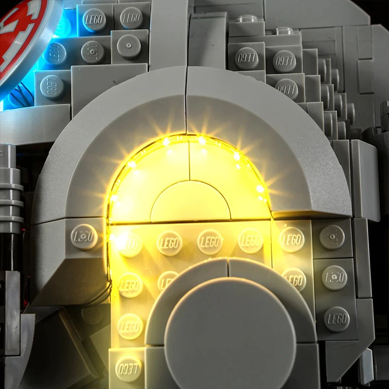 طقم إضاءة LED ممتاز مناسب خصيصًا لـ Lego 75429 (إضاءة LED فقط، بدون نموذج كتل) يسلط الضوء على المباني المفضلة لديك