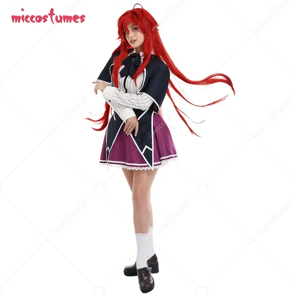 Miccostumes Women\'s Rias Cosplay Costume JK Suit School Uniform Set Dress School Uniform