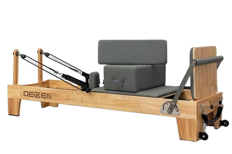 Durable Portable Wooden Pilates Reformer Gym Studio &Yoga Studio