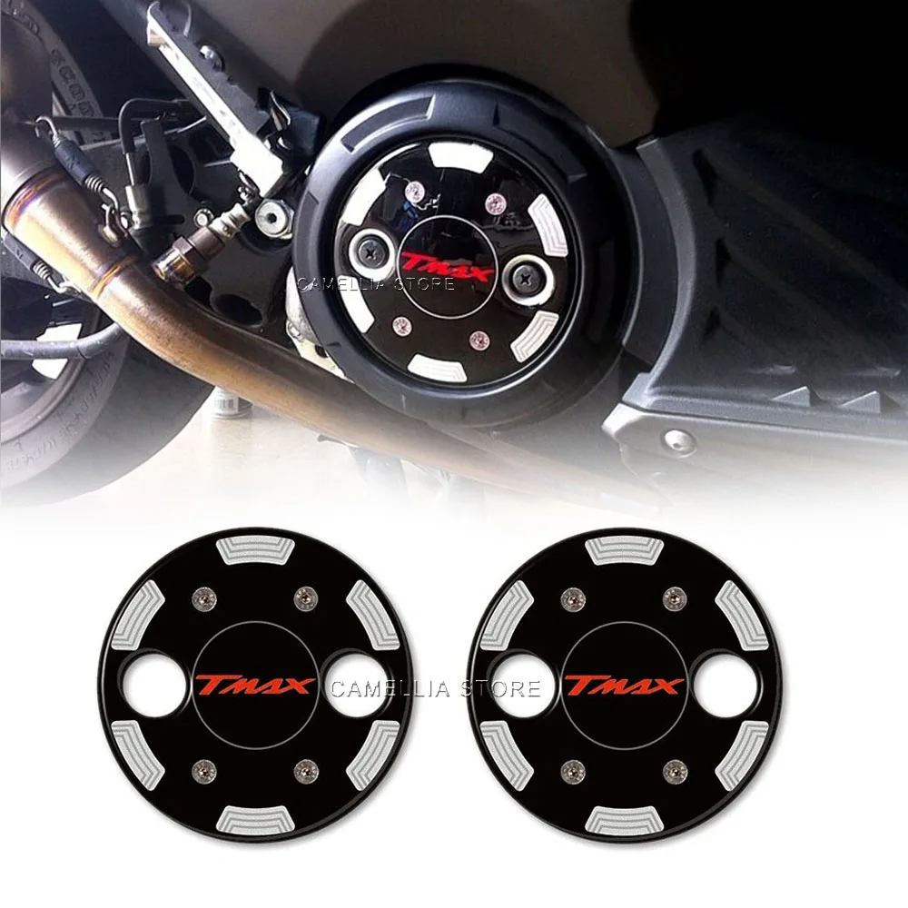 

Motorcycle handle stickers 3D Epoxy Resin Waterproof Black TMAX 500-530 Motorcycle Sticker for YAMAHA TMAX 500-530