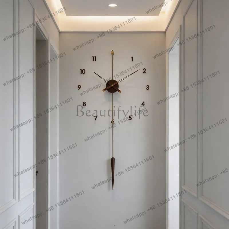 Best Sellers Art Mural Interior Simple Digital Wall Clocks Creative Quartz Aesthetic Round Wall Clocks Horloge Murale Living Roo