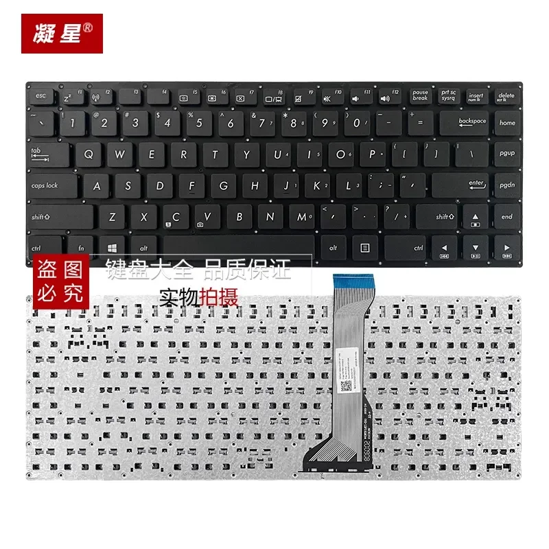 For ASUS E402 E402M E402S E402SA E402N E402B R417N R417S L402S X402B Laptop Keyboard Replacement