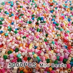 Yantjouet-mini contas para crianças, 6mm, 5000pcs, saco do opp, grânulos do ferro, quebra-cabeças diy, brinquedo feito à mão do presente