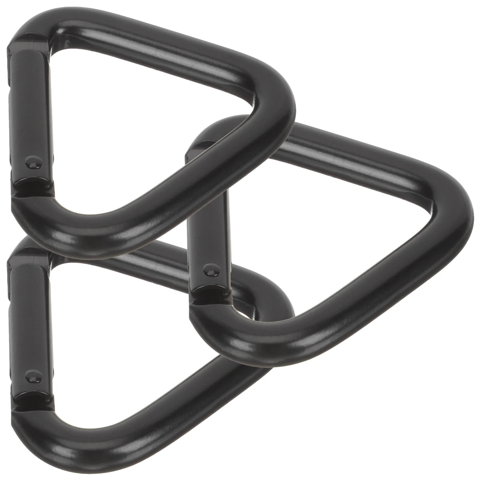 

3 Pcs Large Triangle Carabiner Heavy Duty Climbing Aluminum Alloy Outdoor Gear Key Chain Mountaineering