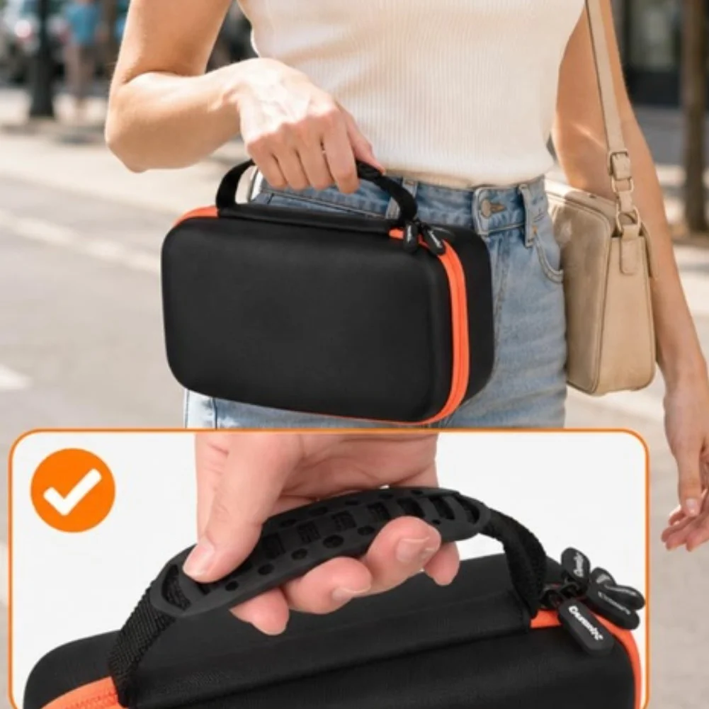 Hard Plastic For Tool Box With Removable Dividers & Mesh Pockets - Compact Storage Case For Hardware, Screws, And Dies