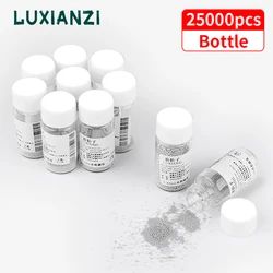 LUXIANZI BGA Bolas de Solda Com Chumbo Tin Contas 25K Partículas 0.2/0.25/0.3/0.4/0.45/0.5/0.6/0.76mm Para A Ferramenta de Reparação De Retrabalho PCB