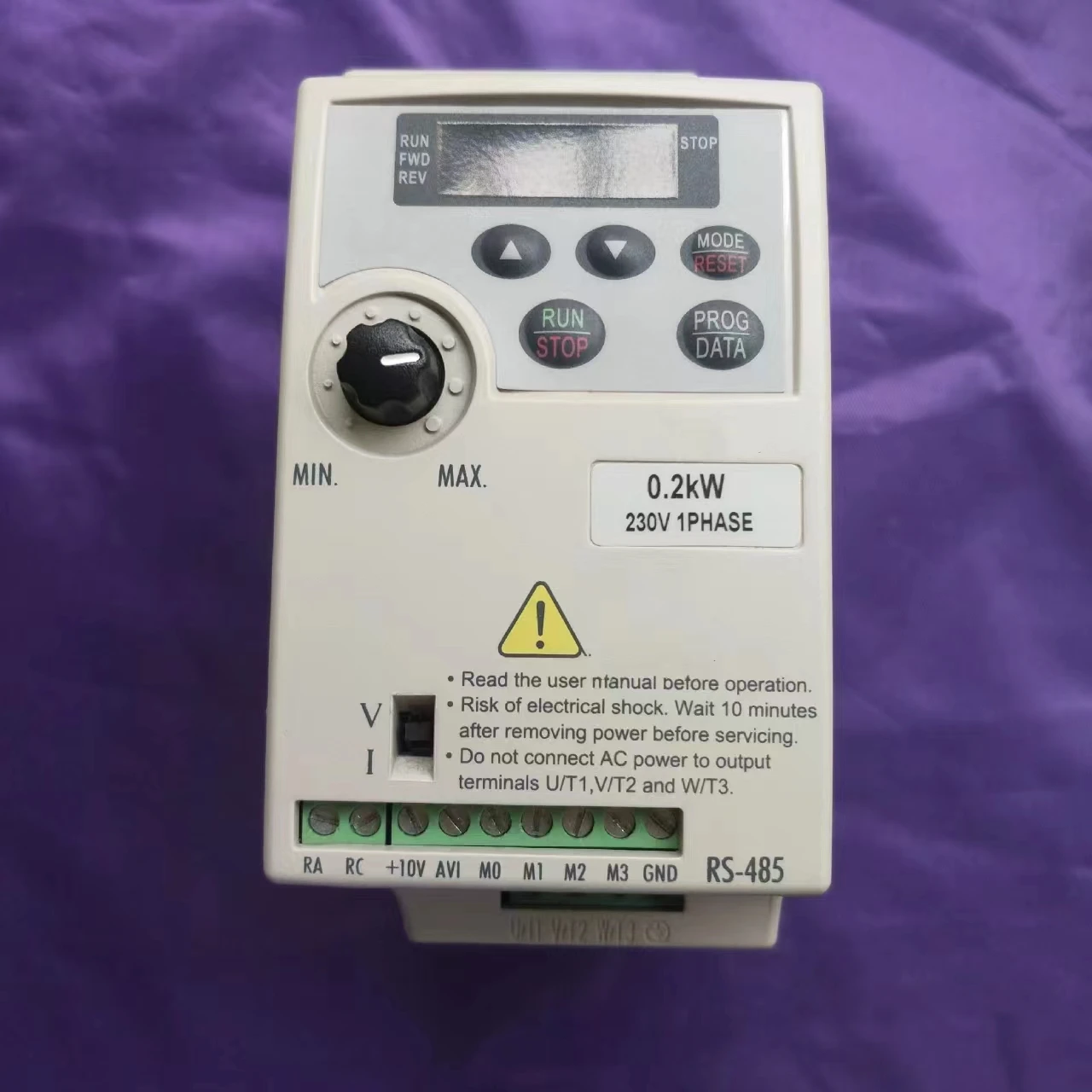 Second-hand test OK VFD002L21A