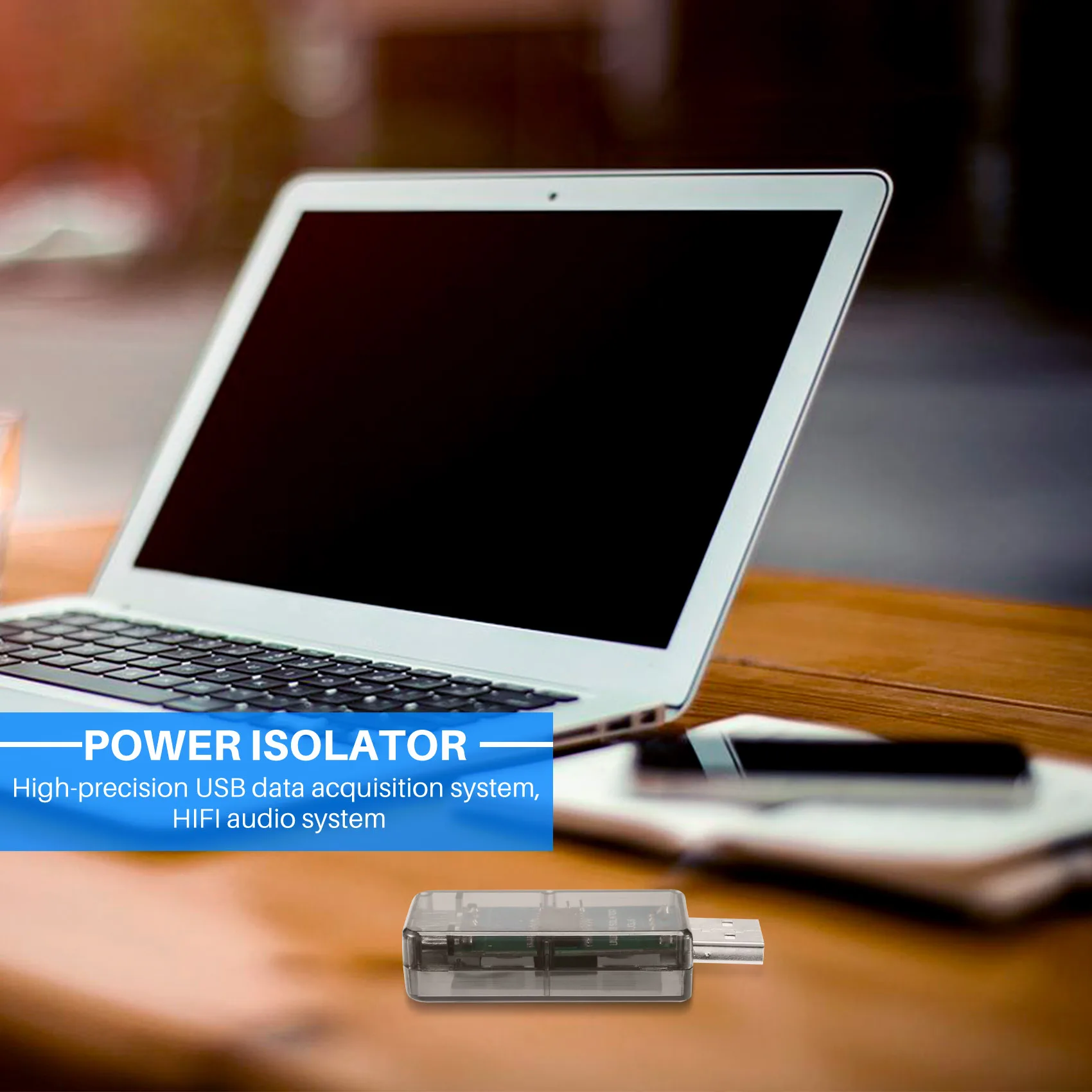 USB Isolator ADUM3160 USB to USB Digital Audio Signal Power Isolator Module Supports 12Mbps 1.5Mbps