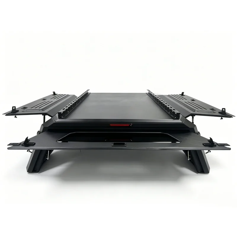 High Quality Aluminum Alloy High Canopy Cover Waterproof Durable Easy Installation Efficient Cargo Protection Fit Pickup Trucks