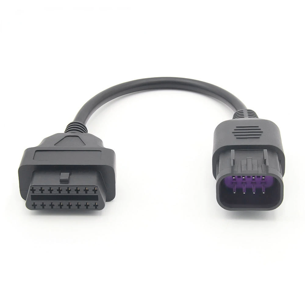 Obd Atv Motorfiets Aansluitkabel Obd2 8pin Naar 16pin Diagnostische Adapter Voor Polaris Rzr/Ranger/Algemeen/Sportman/Aas/Katapult