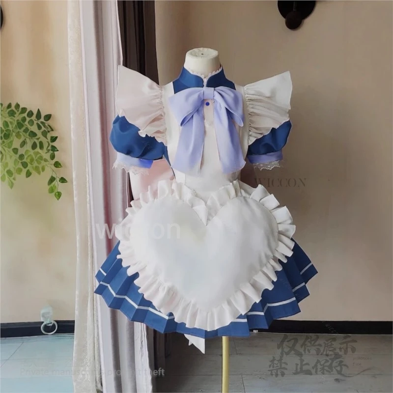 Аниме Aizawa Minto Midorikawa Retasu Fuon Purin Косплей Костюм Прекрасный Токио Красочное Платье Горничной Вечеринка Мяу Ролевая Игра Индивидуальные