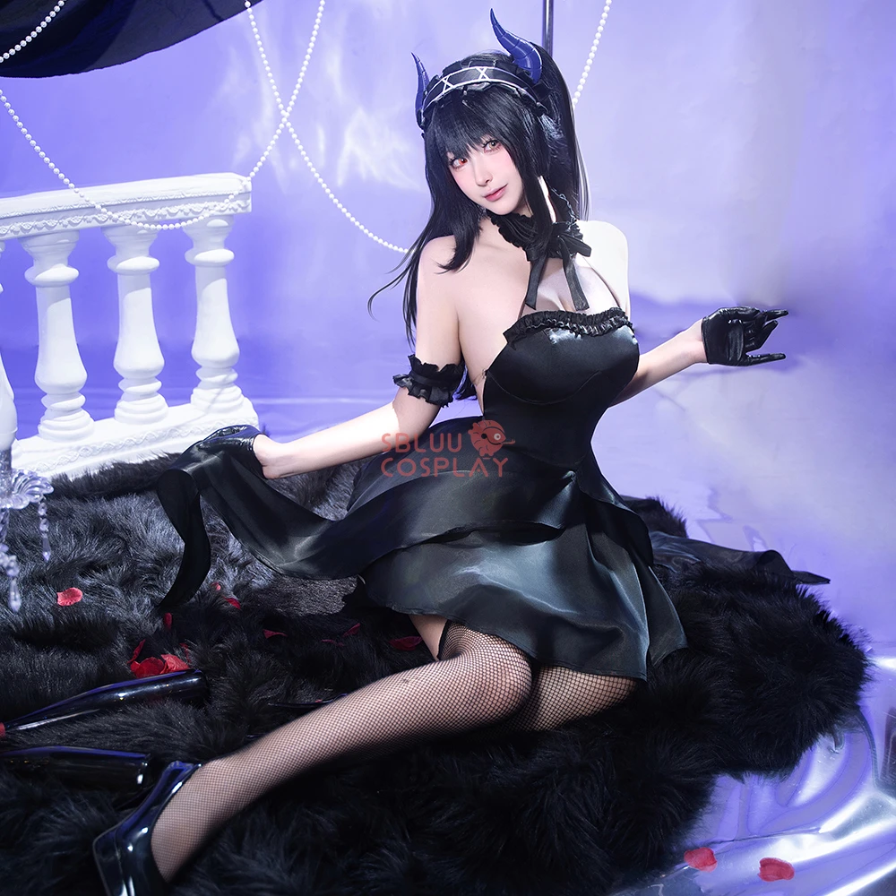 

SBluuCosplay Tokisaki Kurumi Cosplay Costume Women Little Devil Dress Halloween Outfit Party Dress