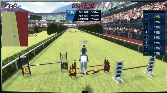 Professional Indoor Horse Racing Riding Simulator Educational Equestrian Training Fiberglass Metal Adventure Park School