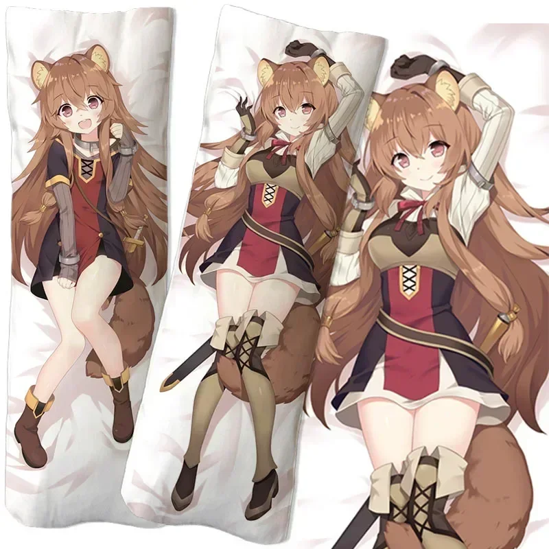 Anime Shield The Rise of the Brave Hug Body Pillowcase Double Sided 3D Printing Bedding Custom Two-Dimensional Sexy Friend Gift