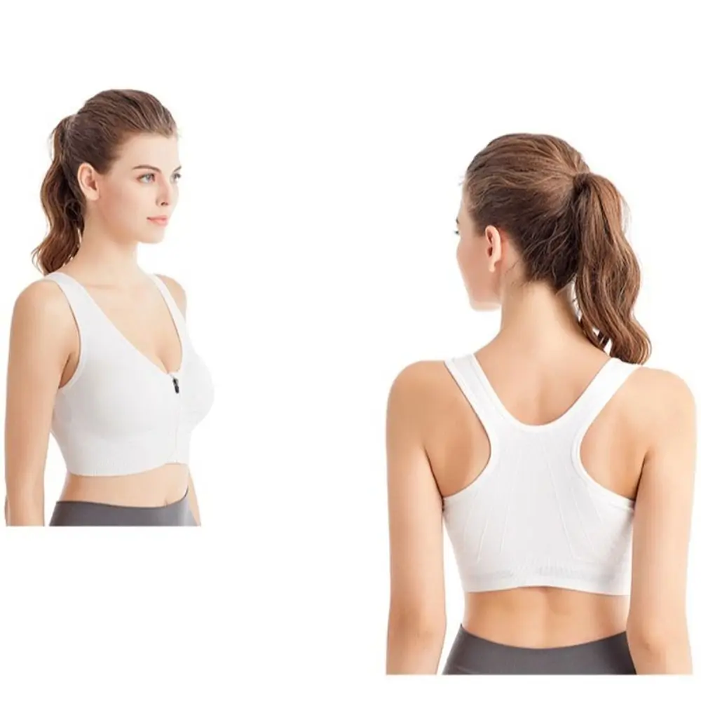 Non-steel Ring Sports Bra Top Quick-drying High Shockproof Yoga Bra Hollow Out Breathable Women Active Bra Push Up