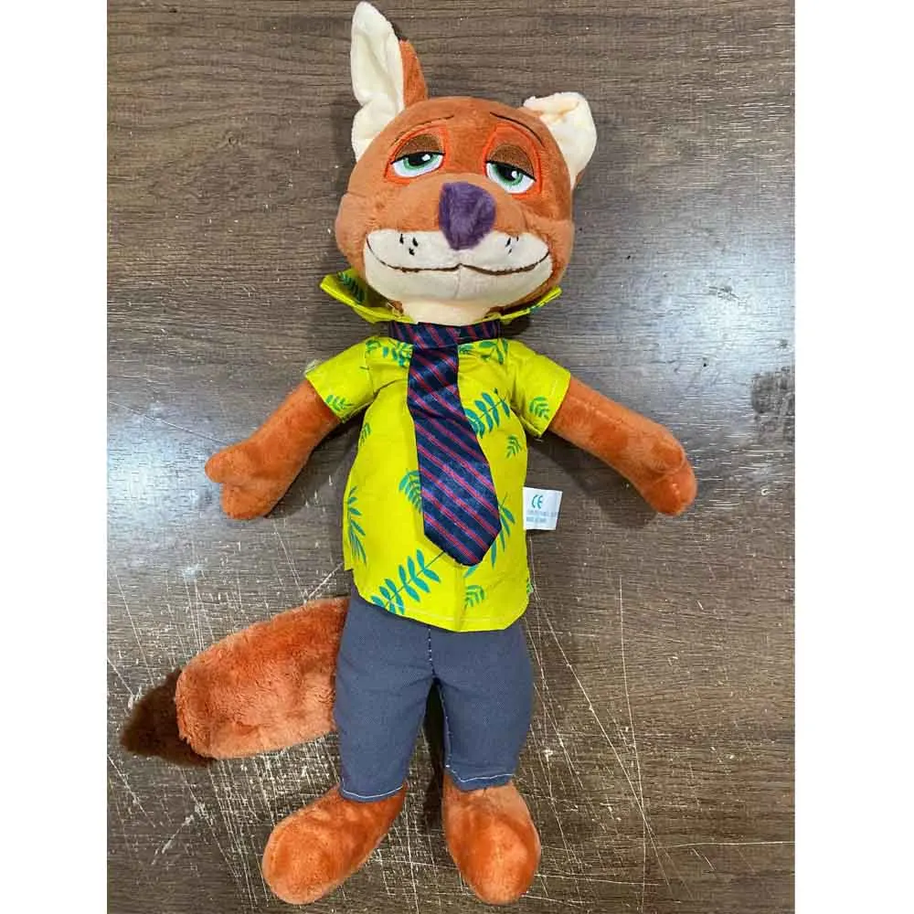 ****Zootopia Stuffed Animal Plush Toy Judy Hopps Fox Nick Wilde Doll Zootropolis Character Soft Toy Gift for Children Movie Fans