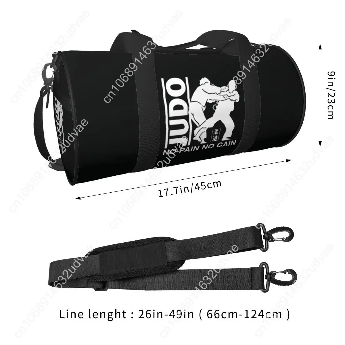 Judo Gym Bag Outdoor Sports Bags with Shoes Luggage Design Handbag Graphic Fitness Bag For Couple