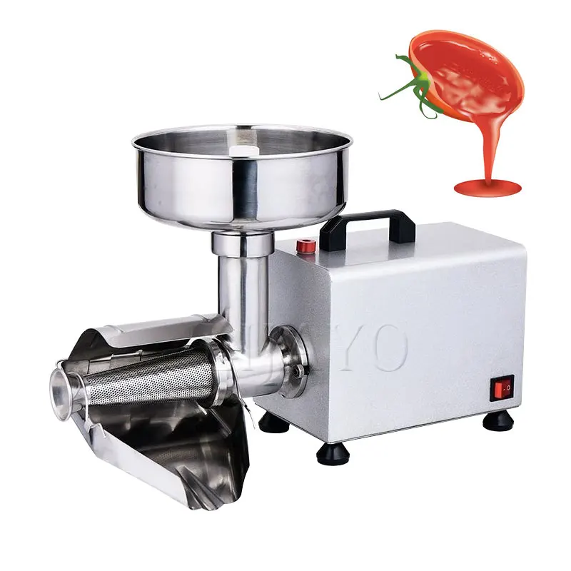 Máquina exprimidora eléctrica de pulpa de mango, máquina para hacer mermelada de arándanos y pasta de tomate, máquina para mermelada de fresa