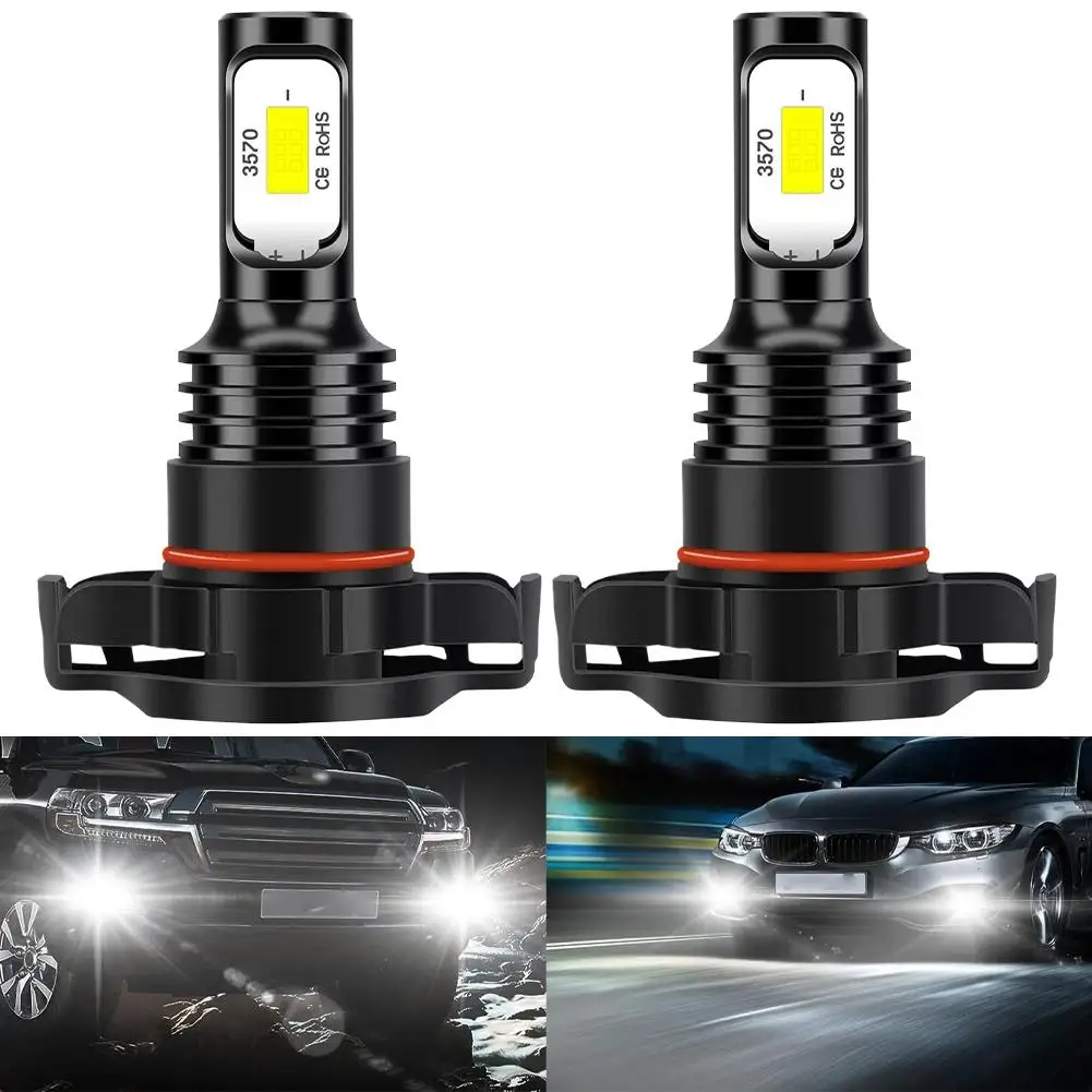 

Automotive Led Headlights LED Fog Light Bulbs 80W High Power Halogen Replacement For Auto Front Fog Lights D6Y9