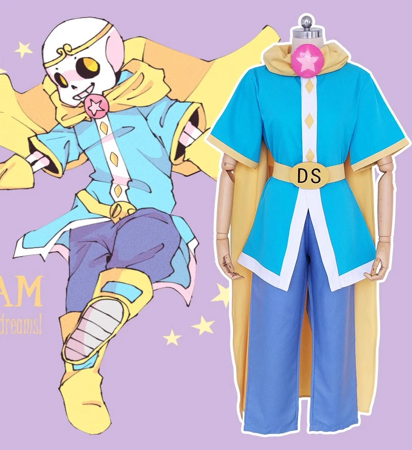 

Game Undertale Dream Sans Cosplay Costume Party Role Play Clothing Halloween Uniforms Custom Made