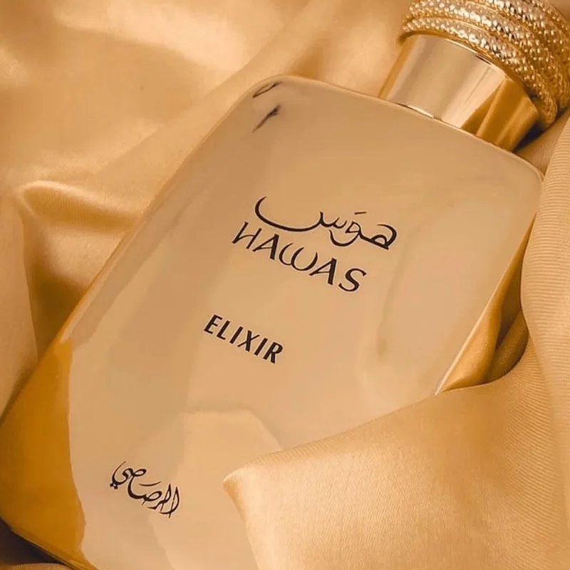 100 مللي عطور عربية أصلية RASASI Hawas Elixir Eau de Parfum Pour Femme Spray دائم عطر الفانيليا الشرقية كولونيا ماكياج