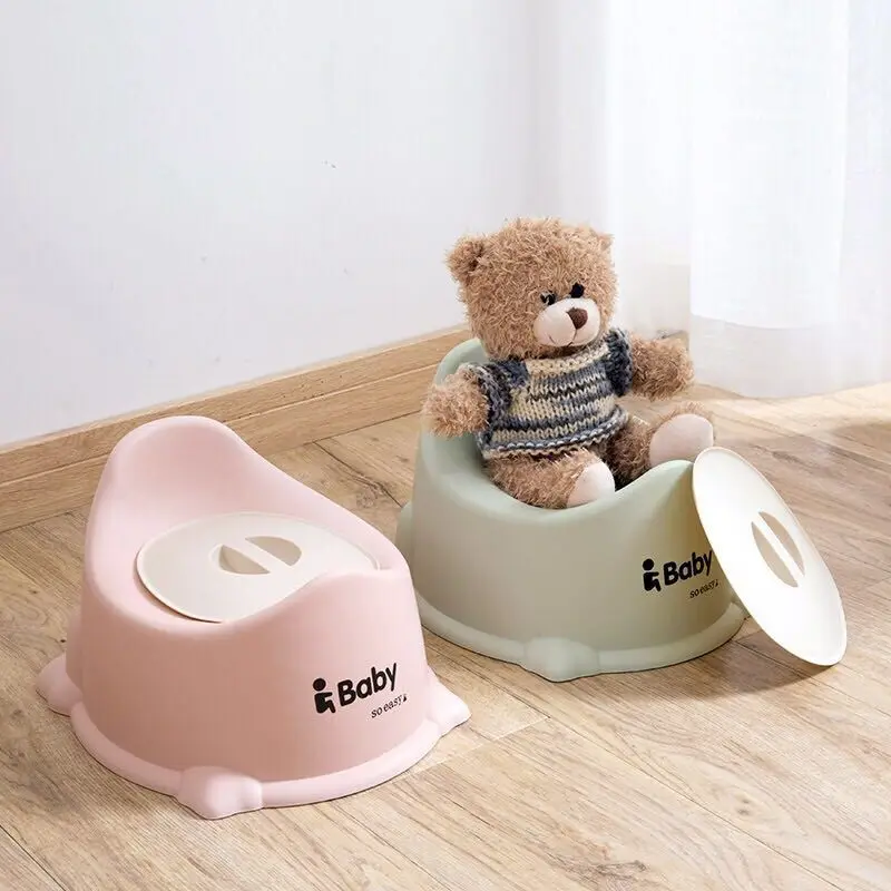 Baby Potties & Seats Kids Toilet Training addensato Boys Girls Pot Infant Urinal Basin Smooth Potty sgabello Travel Toilet Outdoor