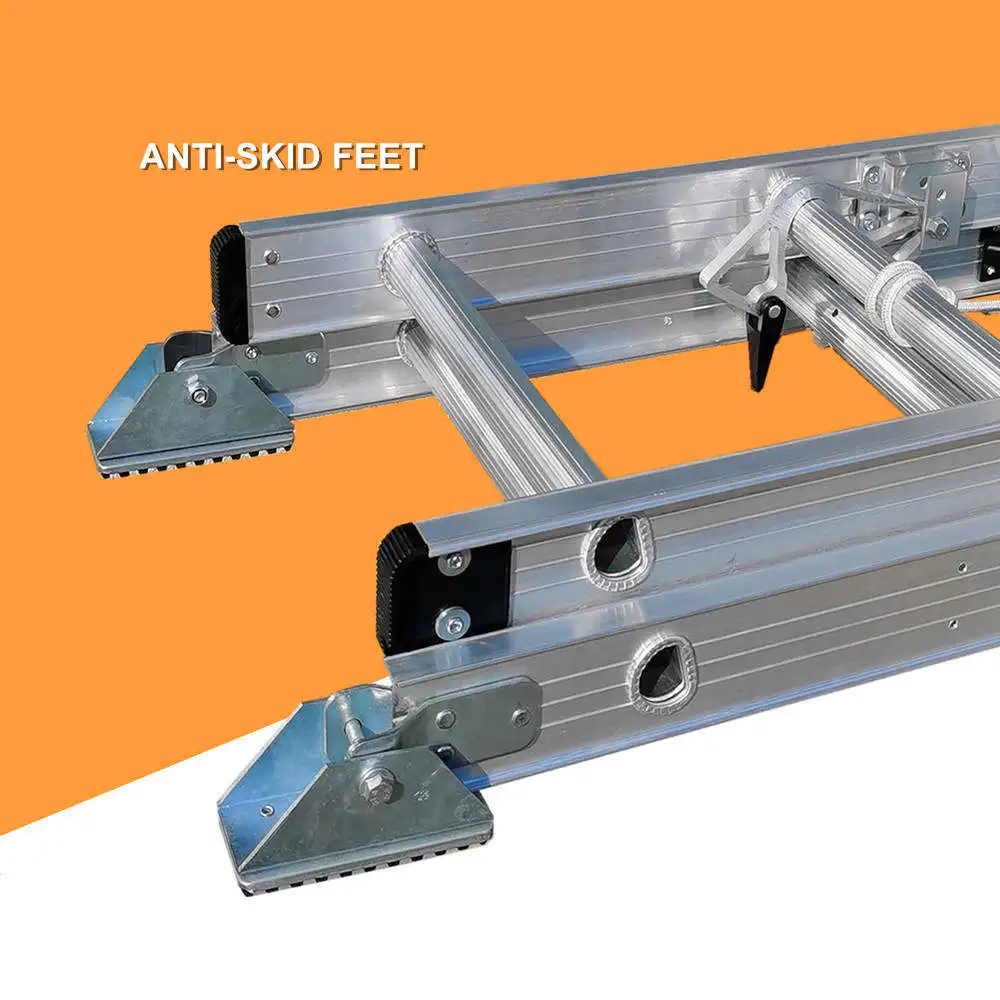 سعر جيد، إنقاذ صناعي عالي الجودة، سلم تمديد قابل للطي من الألومنيوم #5