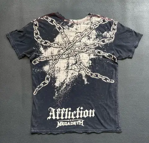 苦しみ半袖男ヴィンテージ服パンクヒップホップグラフィックプリント特大 Tシャツラウンドネックコットン半袖トップス