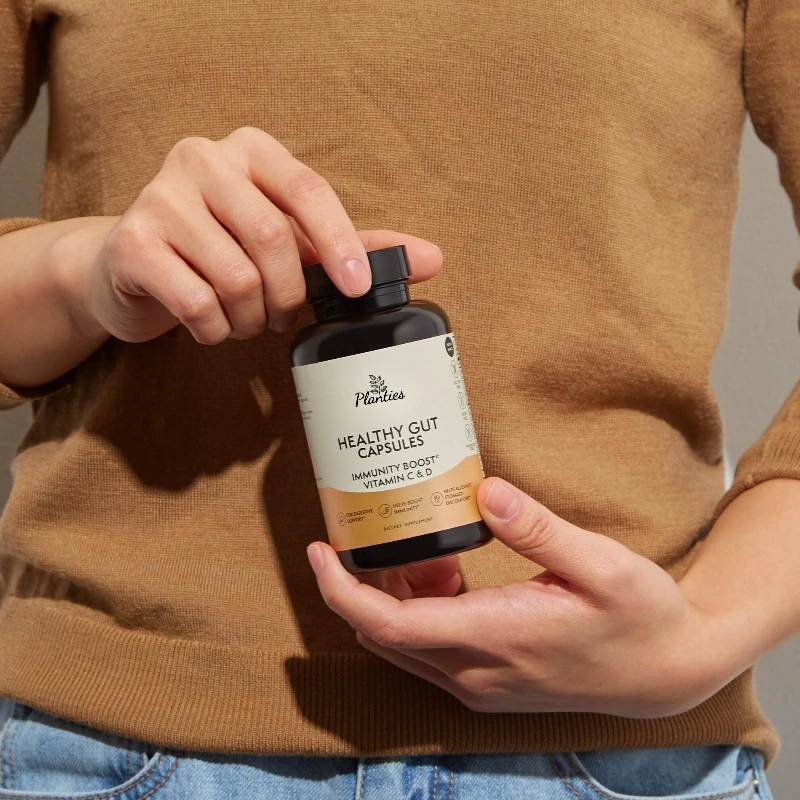 مكمل المناعي من مصل البقري لدعم الجهاز الهضمي، 60 كبسولة