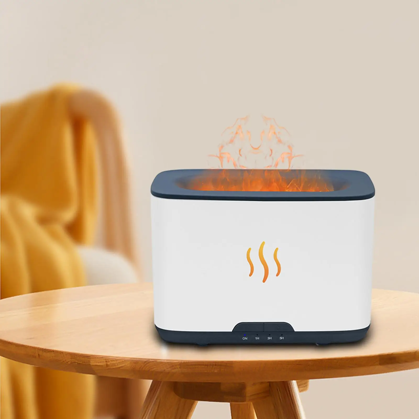 เปลวไฟ Aroma Diffuser Mist Humidifier Aroma Humidifier สําหรับสปารถเนอสเซอรี่