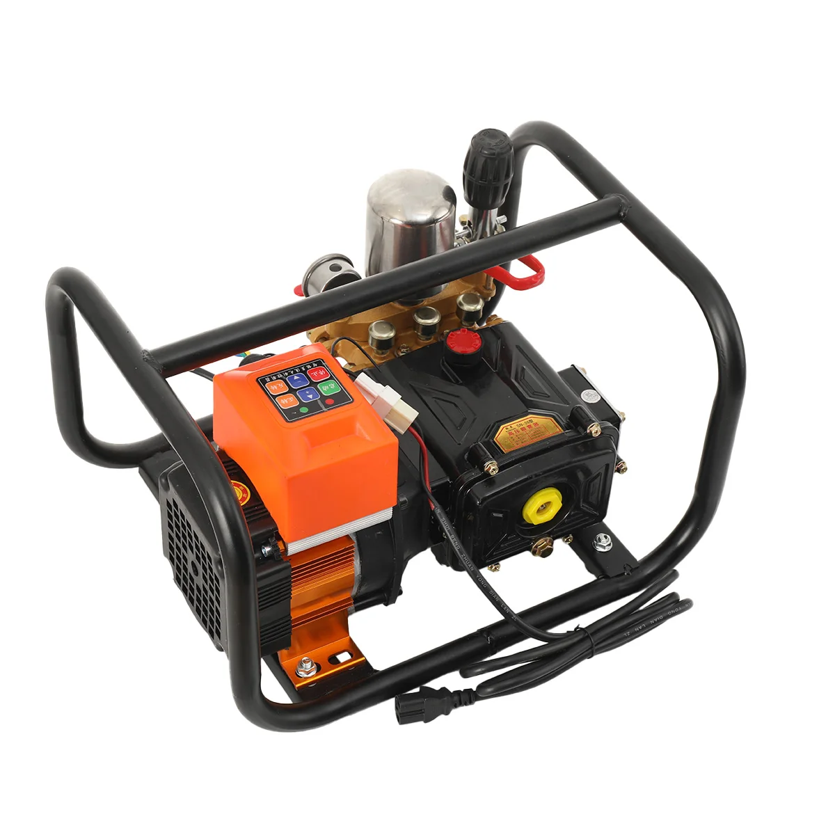 بخاخ كهربائي 1200 وات زراعي 22 لتر/دقيقة 72 فولت بخاخ أوتوماتيكي للمبيدات الحشرية عالي الضغط مع أنبوب 30 متر 0-4.0MPA #5