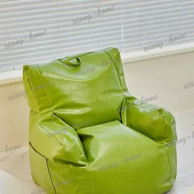 Factory Direct Purple Designer Lazy Bean Bag Sofa Minimalist Individual Nordic Lazy Bean Bag Sofa Lounges Divano Soggiorno Home
