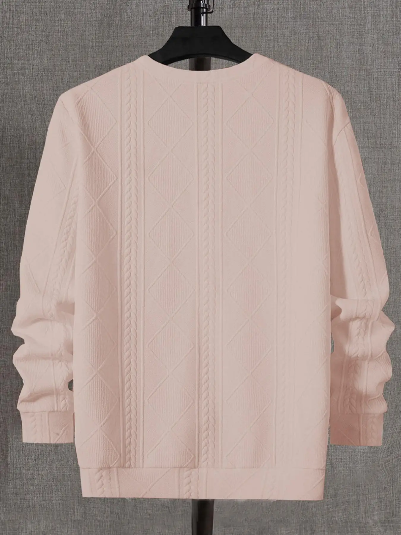 Herren Mode Rundhals Casual Langarm-Sweatshirt Stylischer Pullover für Tägliches Tragen Komfortables und Trendiges Design – Detail 15