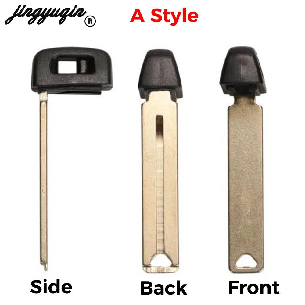 jingyuqin Remote Fob Key Insert Blade For Toyota Avalon Camry Highlander Land Cruiser Prius RAV4 Venza 4Runner Toy40 Toy48