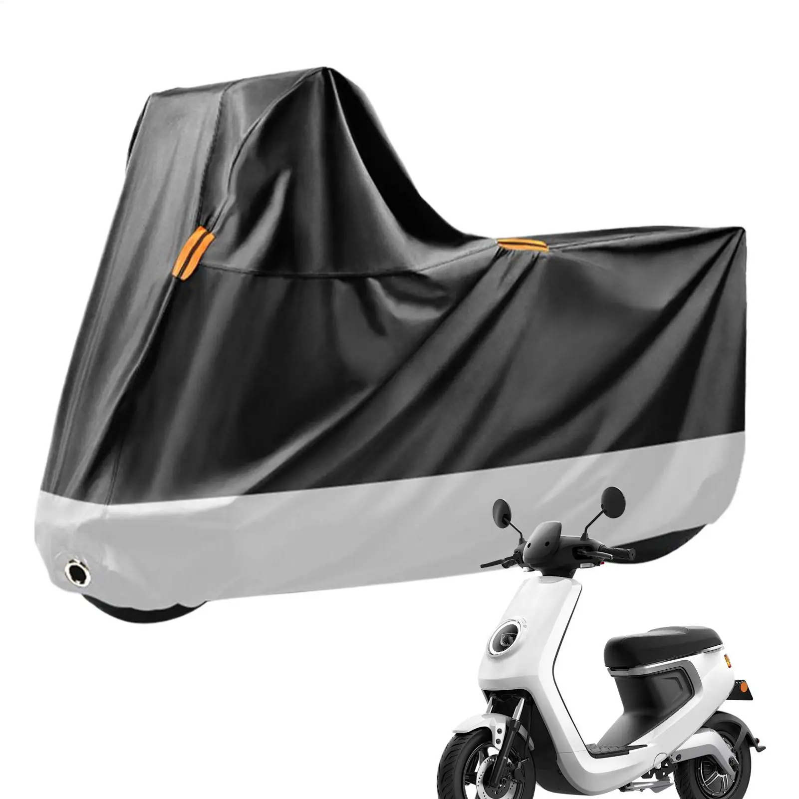 

Motorcycle Cover Waterproof Outdoor Motorcycle Rain Protector Outdoor Dustproof Heat Resistant Shade Protector For Daily Use