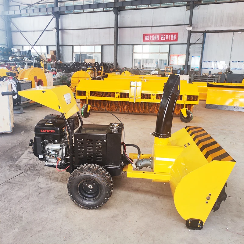

Portable 15HP Power Hand Push Self-propelled Snow Removal Snow Thrower Equipment