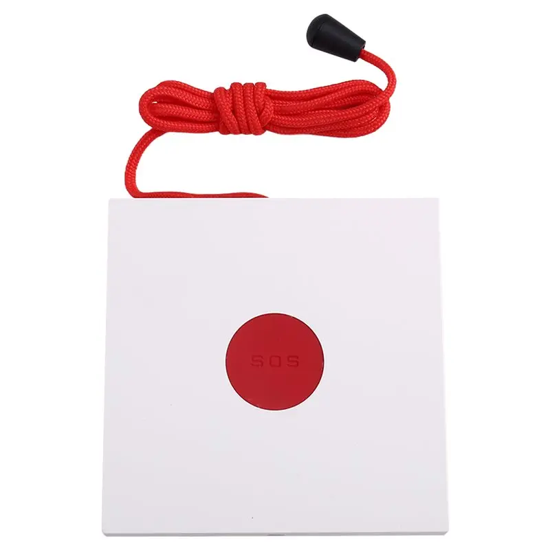 B04C-Zigbee 8X6 Tuya ZIGBEE Wall Emergency Button APP Smart Home Sensor Intelligent Remote Alarm