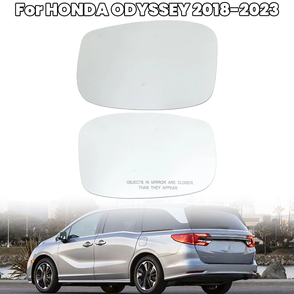 

Стеклянные линзы зеркала заднего вида для Honda Odyssey 2018 2019 2020 2021 2022 2023, стеклянные линзы с подогревом двери, боковые зеркала, автомобильные аксессуары