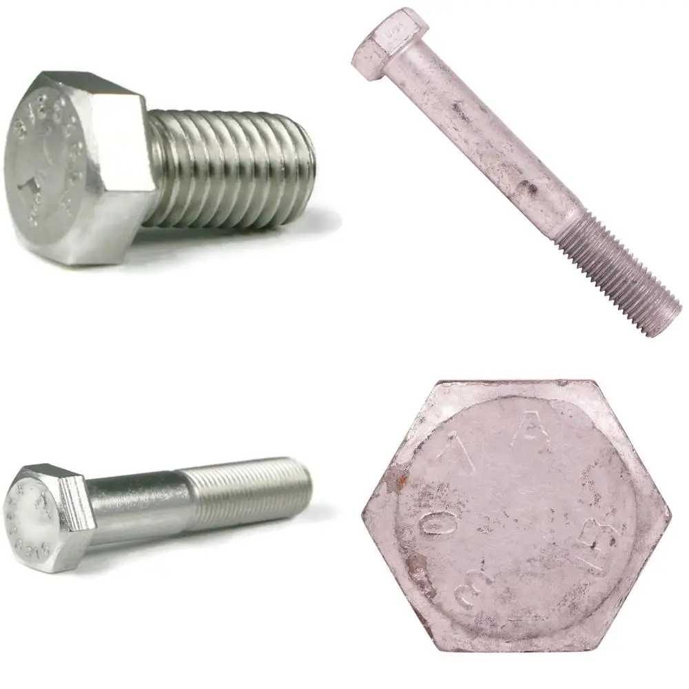 

Stainless Steel 316 Fully Threaded Hex Cap Screws 3/8-16 x 5/8, 100 Pieces, Coarse Thread, Plated for Durability